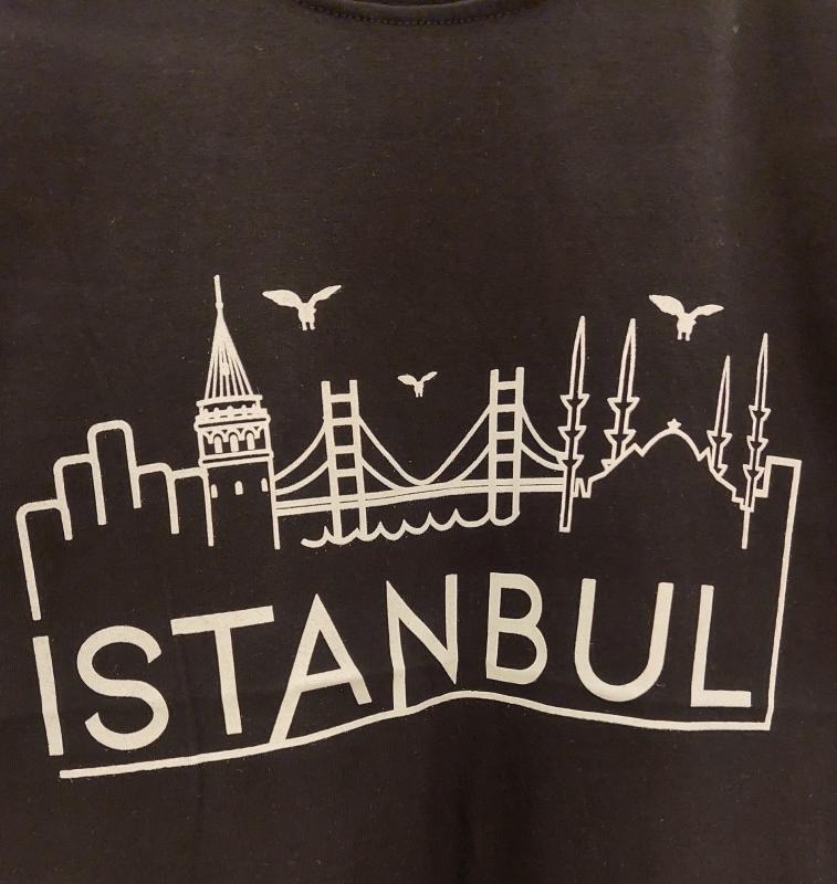 TOPRAK Kids 008 Erkek Çocuk İSTANBUL Baskılı Tişört