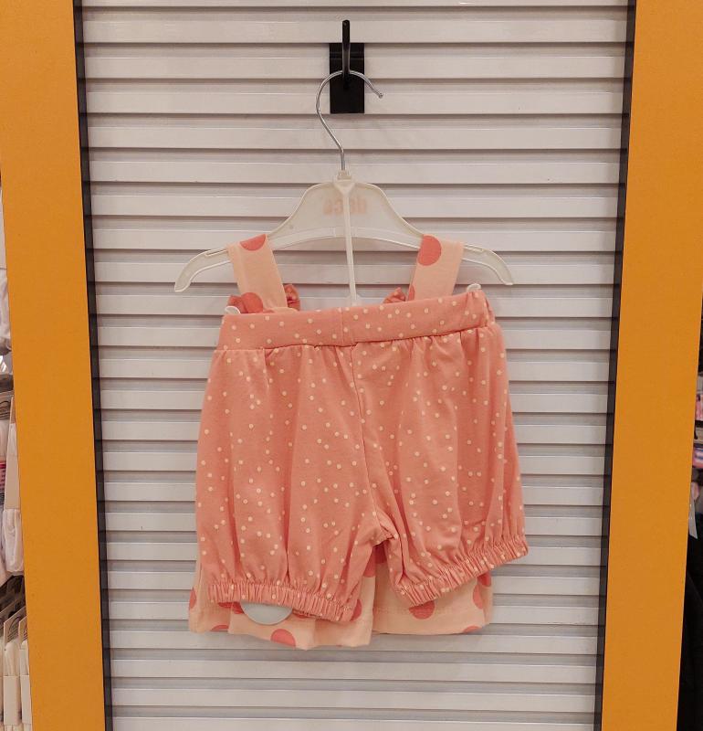 DECO Kids 23966 Kız Bebek Puanlı Kirazlı 2li Takım