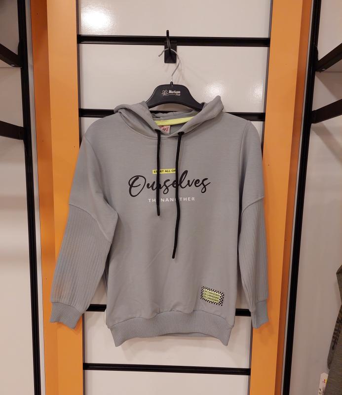 YU-KO Kids 4079 Kız Çocuk Kapşonlu Sweat