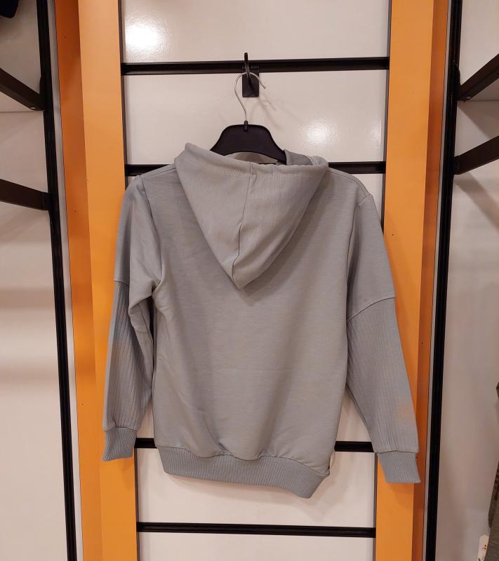 YU-KO Kids 4079 Kız Çocuk Kapşonlu Sweat