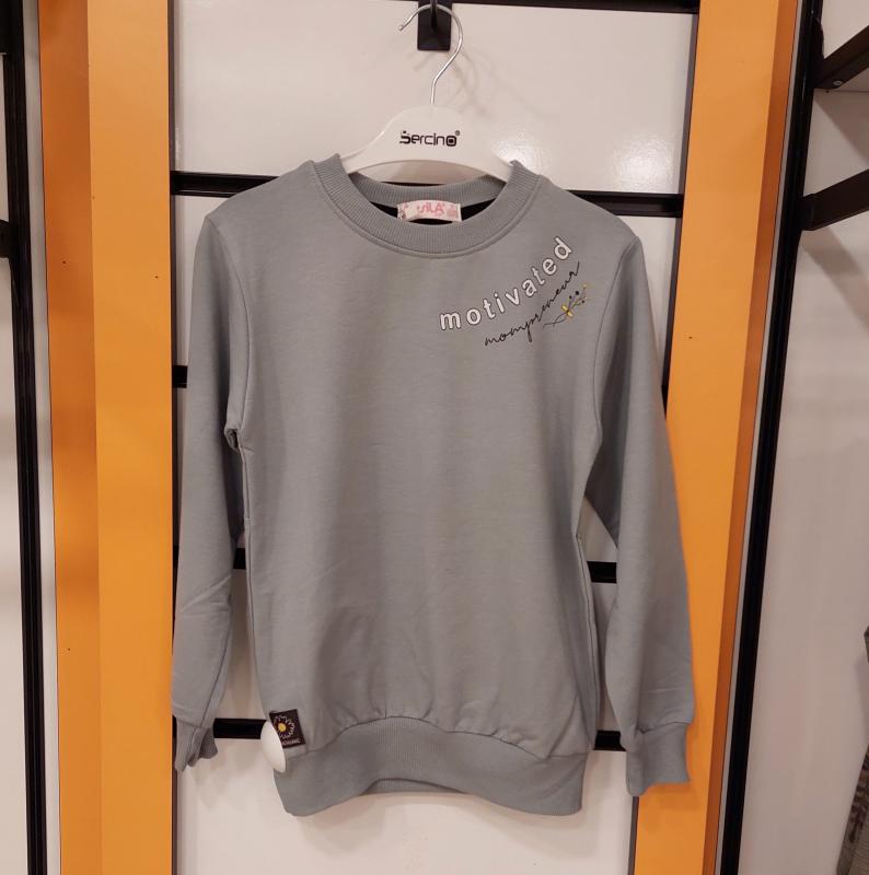 ESİLA Kids 2510 Kız Çocuk Simit Yaka Sweat