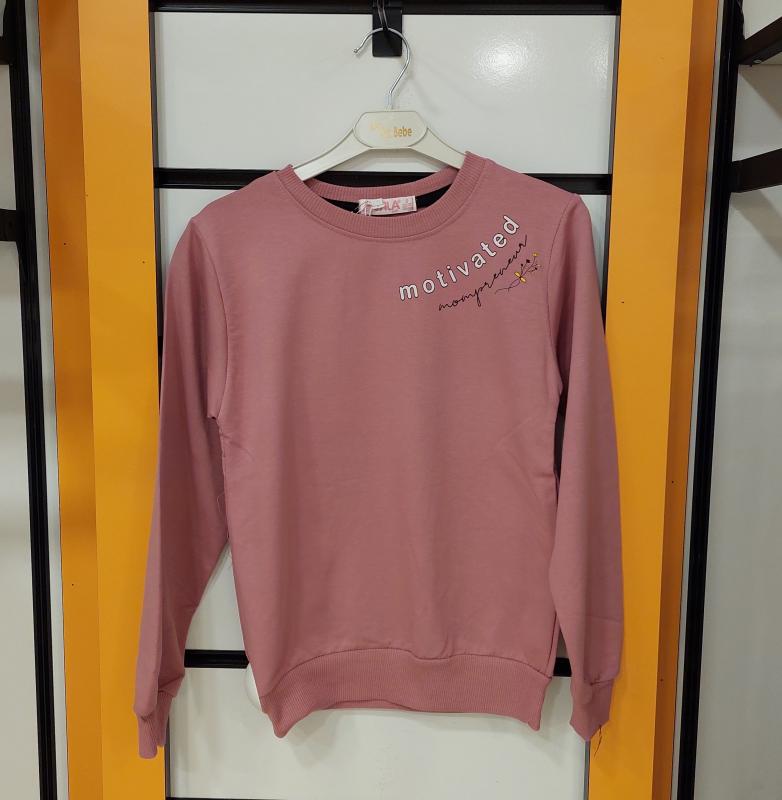 ESİLA Kids 2510 Kız Çocuk Simit Yaka Sweat
