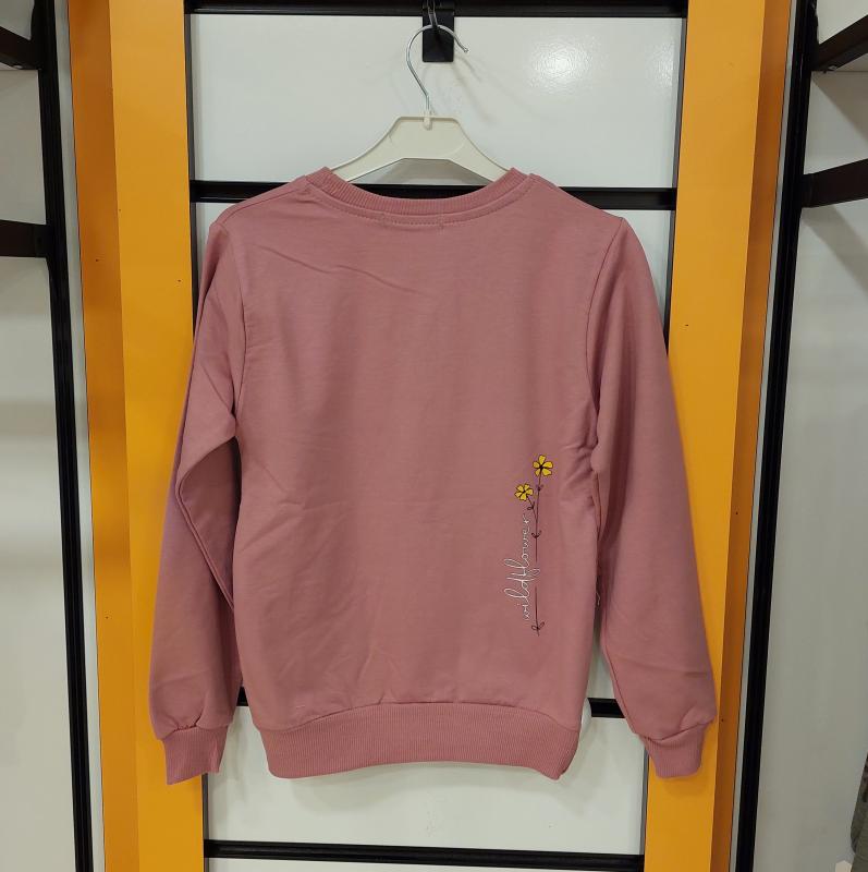 ESİLA Kids 2510 Kız Çocuk Simit Yaka Sweat