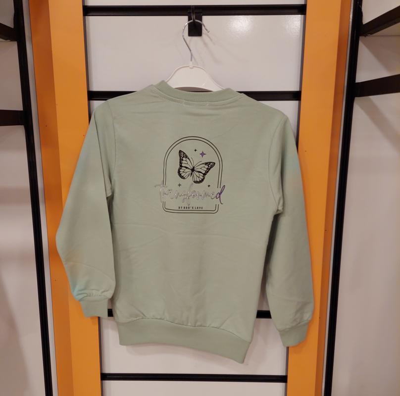 ESİLA Kids 2504 Kız Çocuk Simit Yaka Sweat