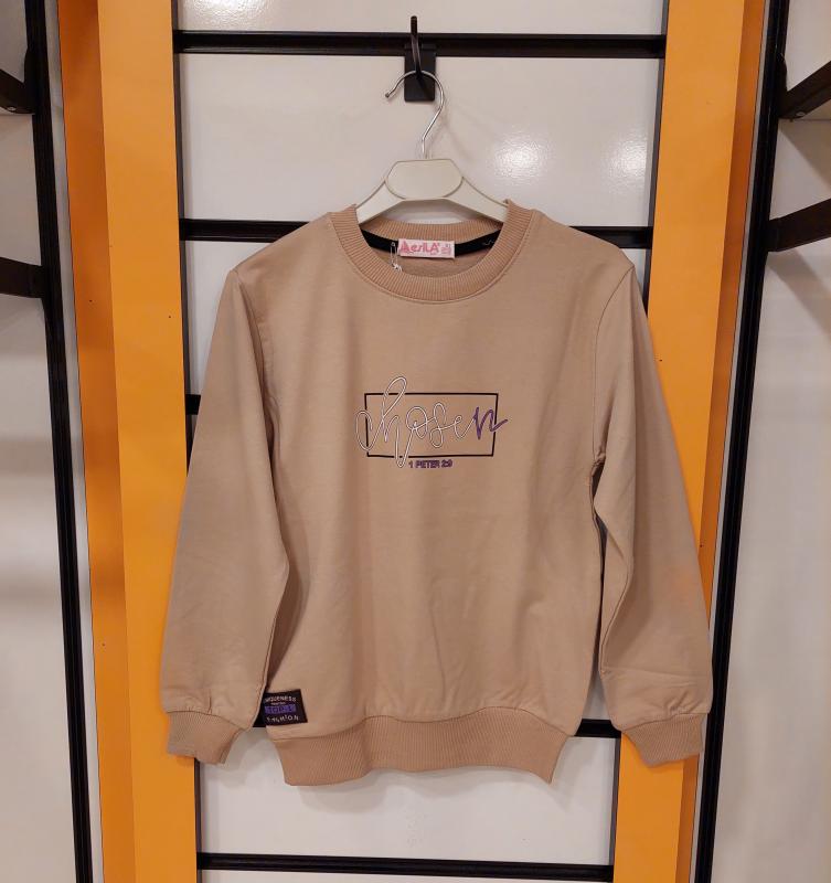 ESİLA Kids 2504 Kız Çocuk Simit Yaka Sweat