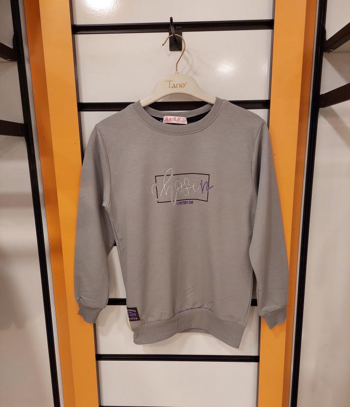 ESİLA Kids 2504 Kız Çocuk Simit Yaka Sweat