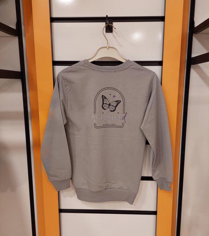 ESİLA Kids 2504 Kız Çocuk Simit Yaka Sweat