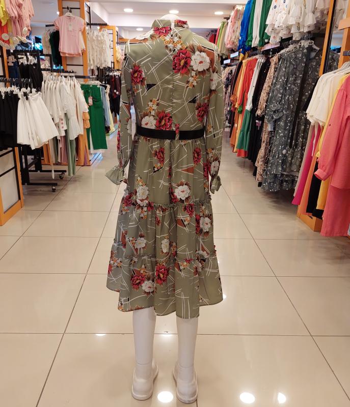 EMİLEY Kids 9382 Kız Çocuk YK KSKLI Uzun Elbise