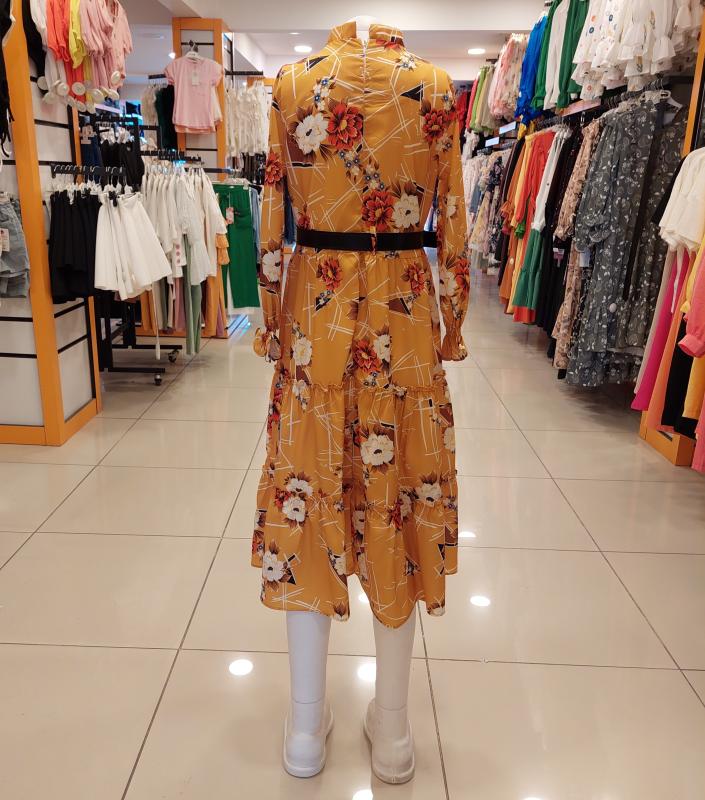 EMİLEY Kids 9382 Kız Çocuk YK KSKLI Uzun Elbise