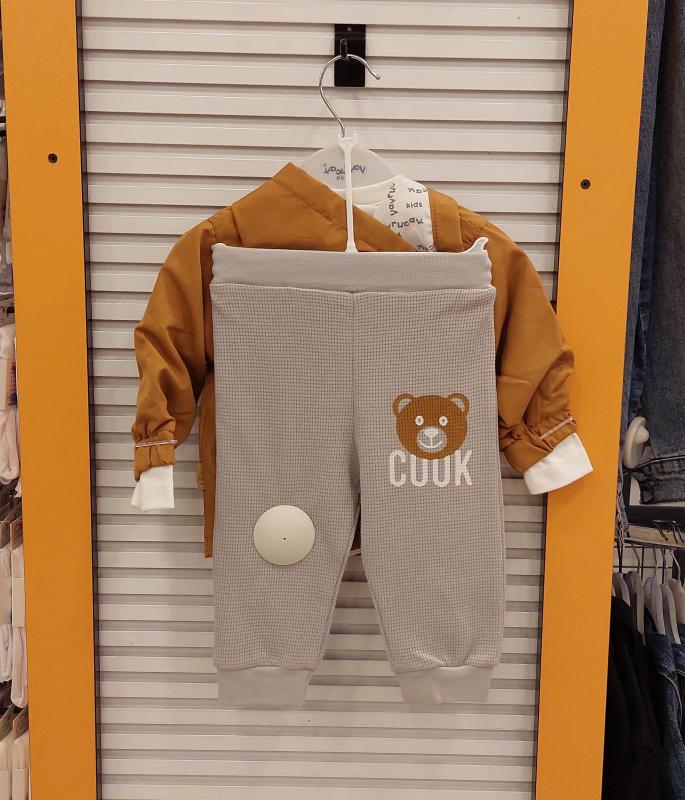 ADA BABY 9270 COOK Erkek Bebek Hırkalı 3lü TAKIM