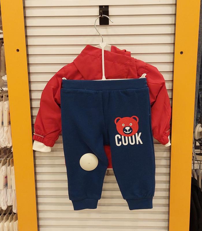 ADA BABY 9270 COOK Erkek Bebek Hırkalı 3lü TAKIM