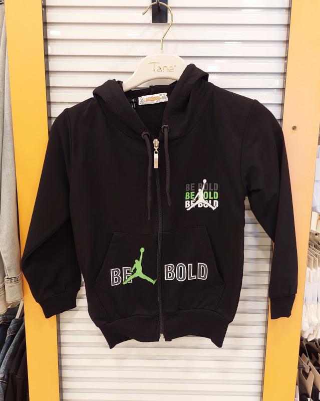 AMİRAL Kids 1520 Erkek Çocuk Kapşonlu Fermuarlı Sweat