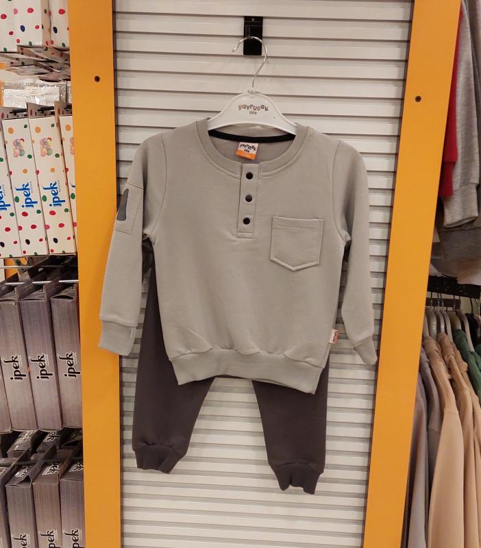 YAVRUCAK Kids M-1017 M Erkek Çocuk 2li TAKIM