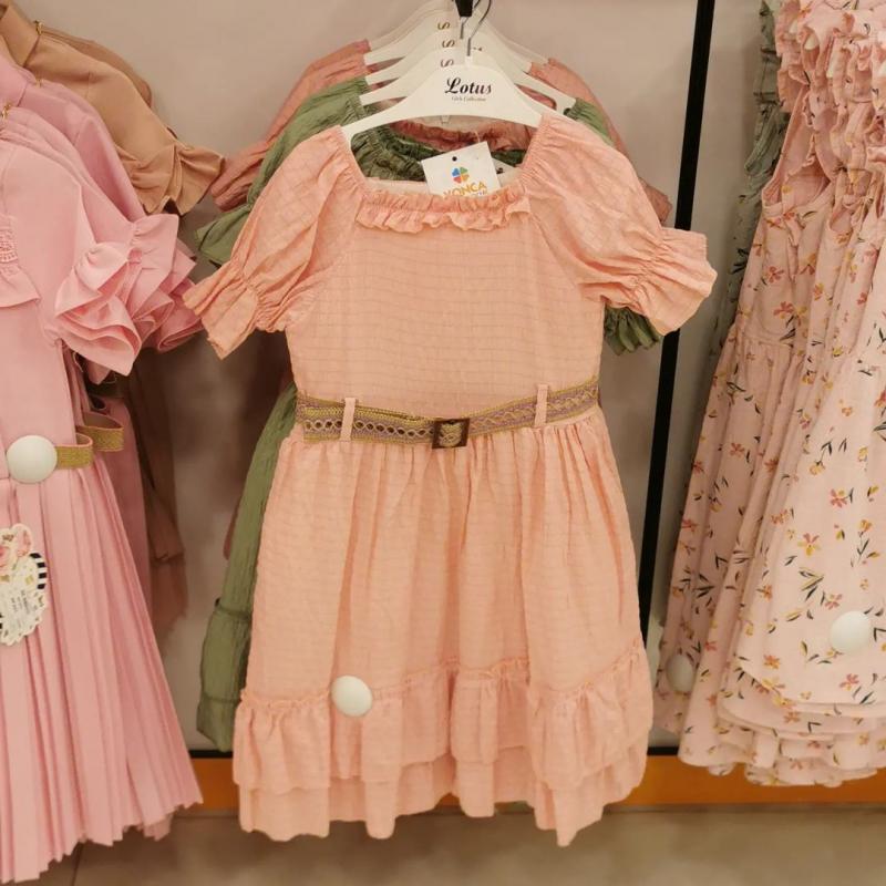 Enfetto Kids 2196 Kemerli Elbise