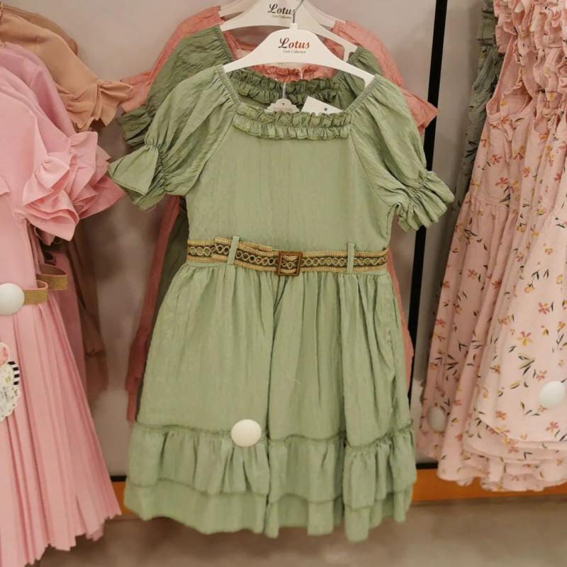 Enfetto Kids 2196 Kemerli Elbise