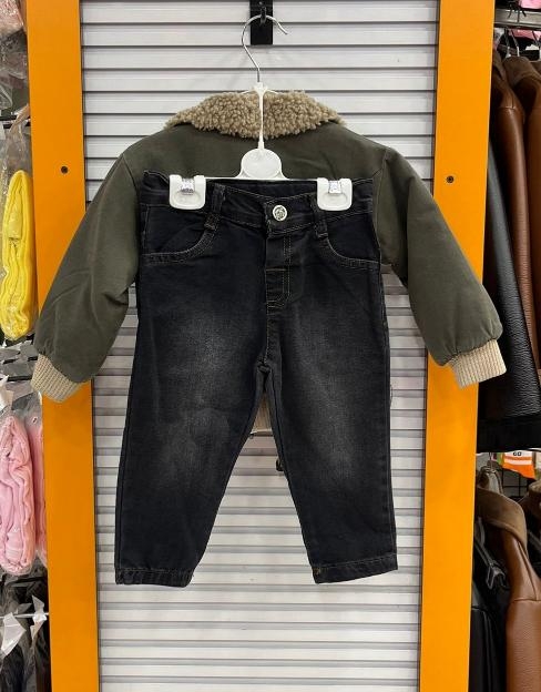 CANÖZ%20Kids%203262%20Erkek%20Çocuk%20Sülfür%20Montlu%203lü%20Takım