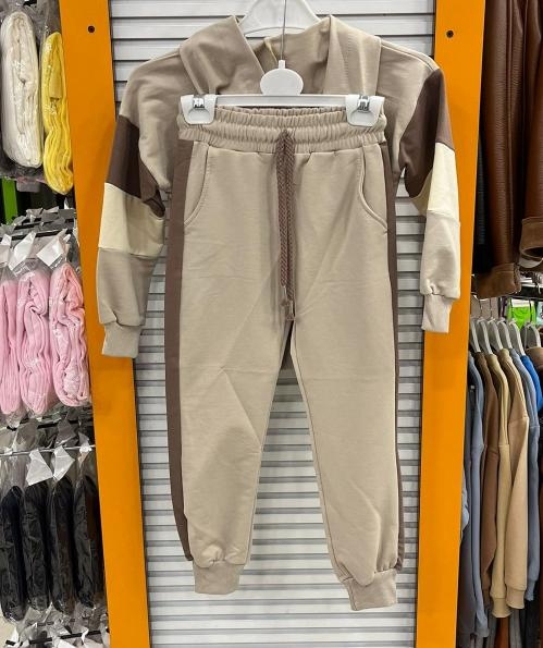 YAVRUCAK%20Kids%206959%20Kız%20Çocuk%20New%20York%20Yazılı%202li%20Takım