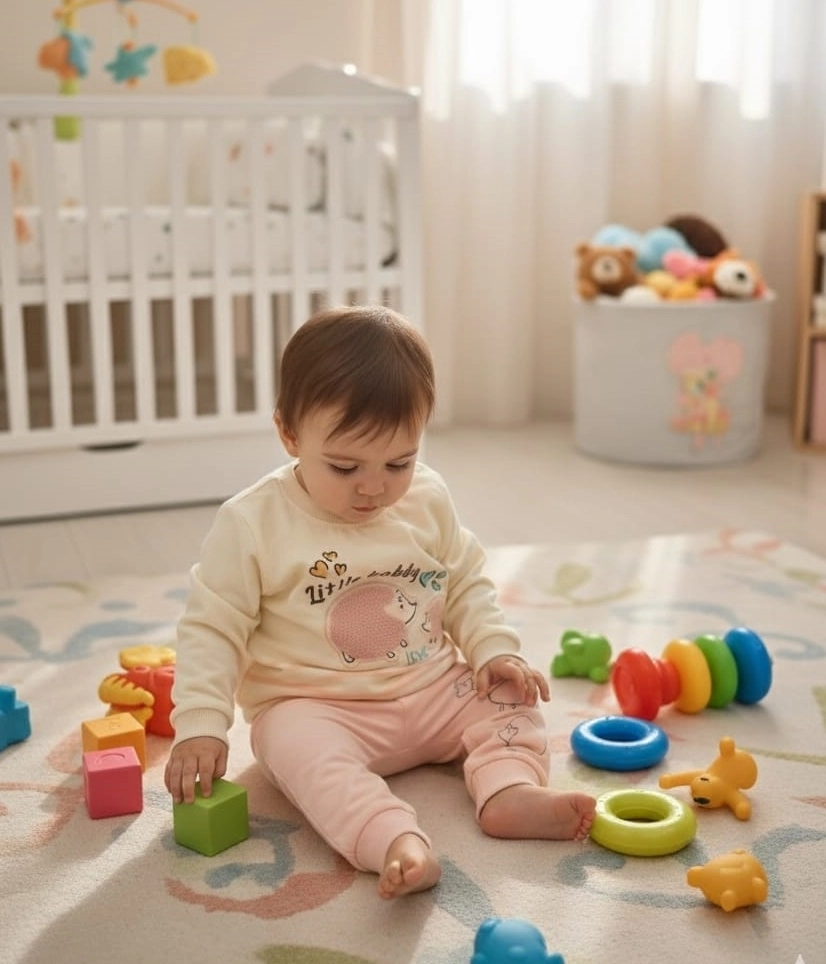 CANZA Baby 0029 Bebek Takımları Alt Üst Takım Penye Takım