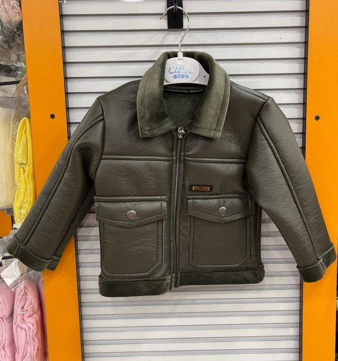 CANÖZ Kids 3253 Erkek Çocuk S.Deri Mont