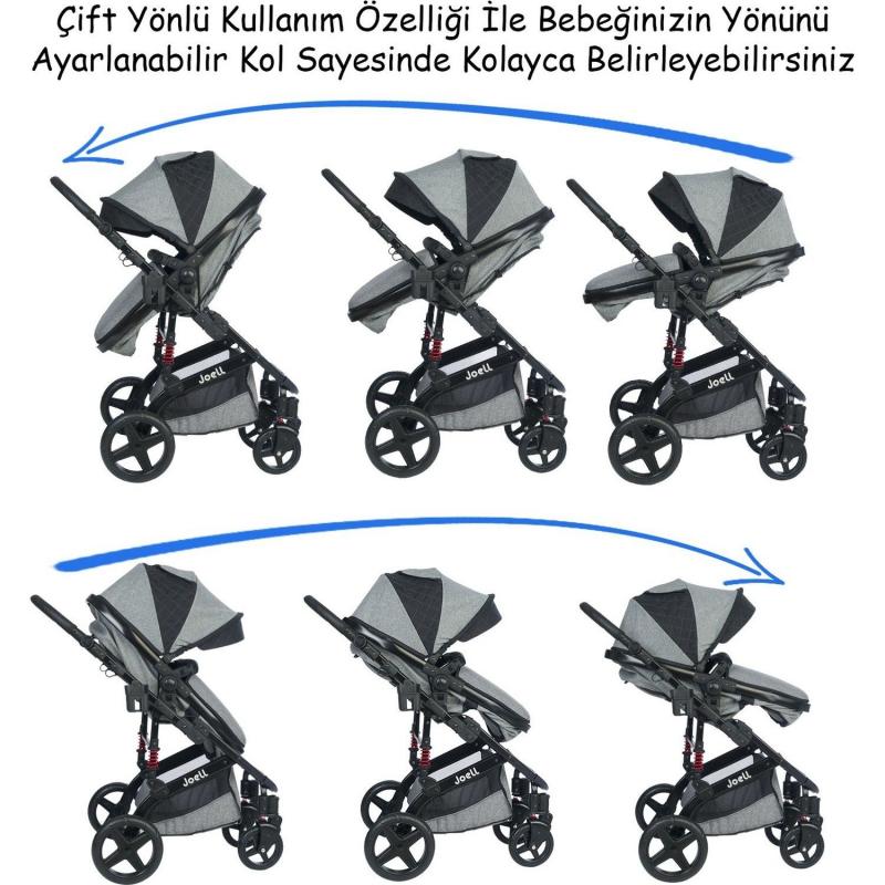 Joell Truva 1712 Travel Sistem Bebek Arabası