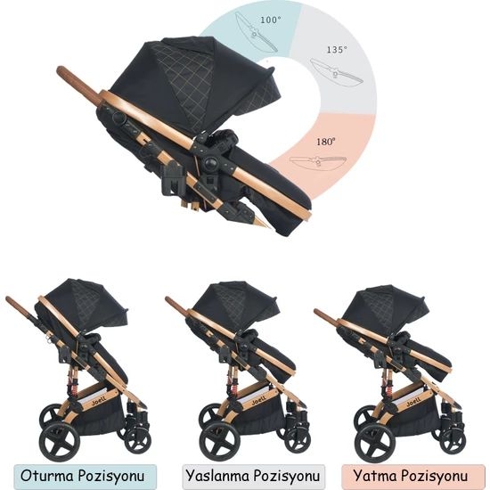 Joell Truva 1712 Travel Sistem Bebek Arabası