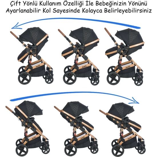 Joell Truva 1712 Travel Sistem Bebek Arabası