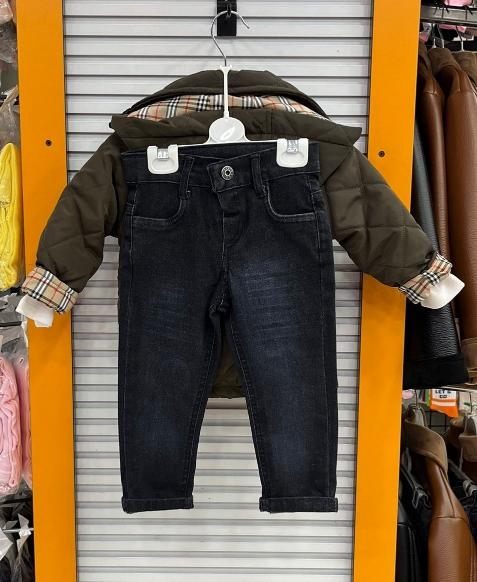 ECOO Kids 3498 Erkek Çocuk Kapitone Montlu 3lü Takım
