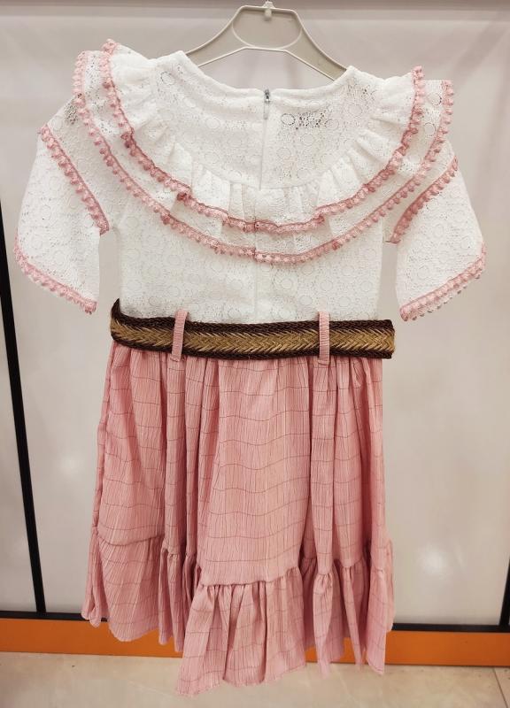 İ.CAN Kids 1298 Çantalı Bürüncük Çocuk Elbise