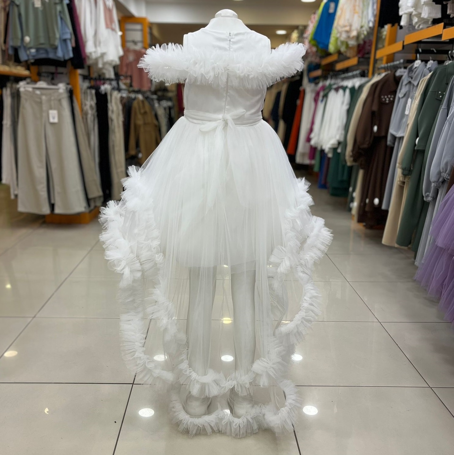ONBUCO Kids 6558 Kız Çocuk Kuyruklu Abiye