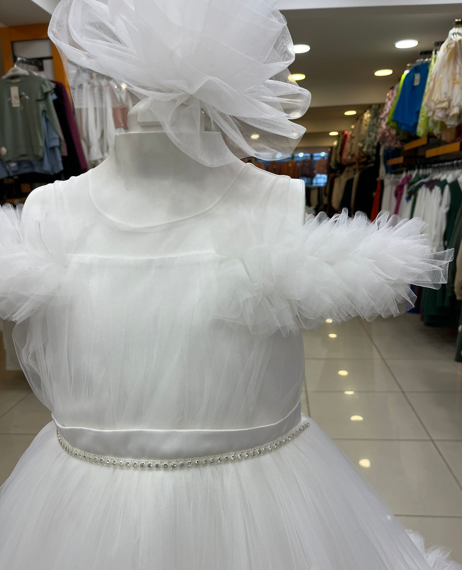 ONBUCO Kids 6558 Kız Çocuk Kuyruklu Abiye