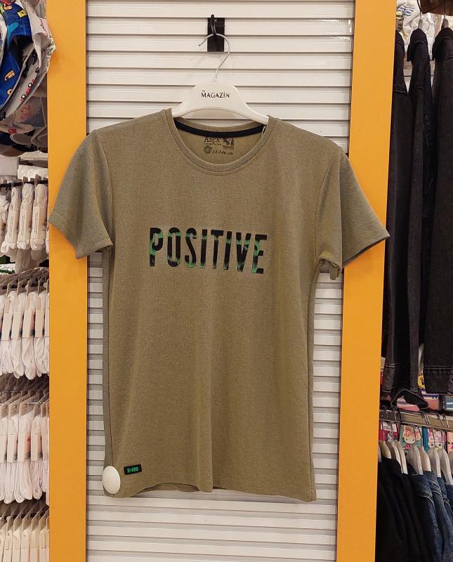 ARCA Kids 3005 Erkek Positive Enj Baskılı Penye Tişört