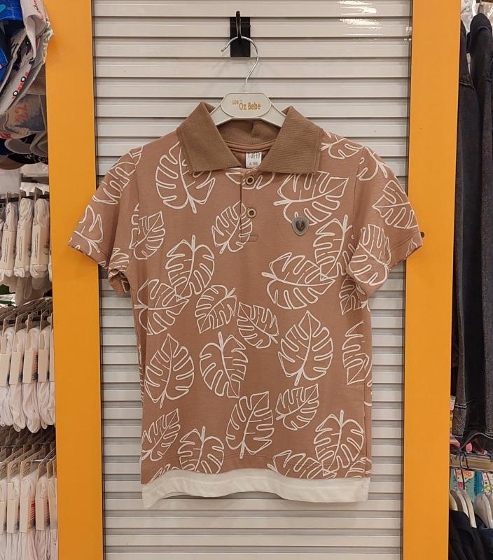 TUFFY Kids 138107 Erkek Çocuk Polo Yaka Lakos Tişört