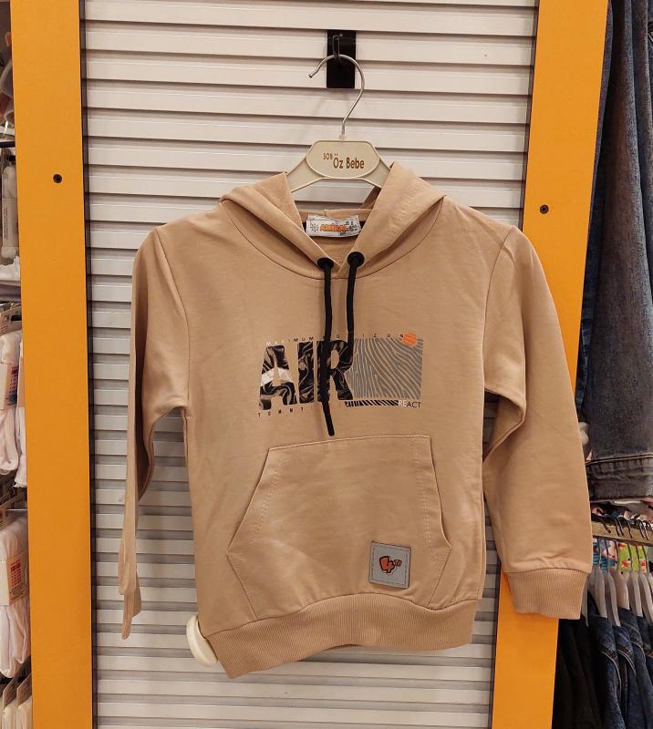 AMİRAL Kids 1516 Erkek Çocuk Kapşonlu Sweat