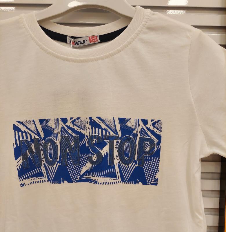 HAKNUR Kids 10715 Erkek Çocuk Non Stop Penye Tişört