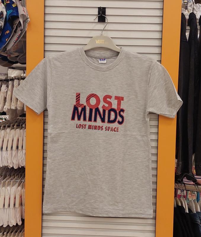 TOPRAK Kids 002 Erkek Çocuk Lost Minds Baskılı Tişört