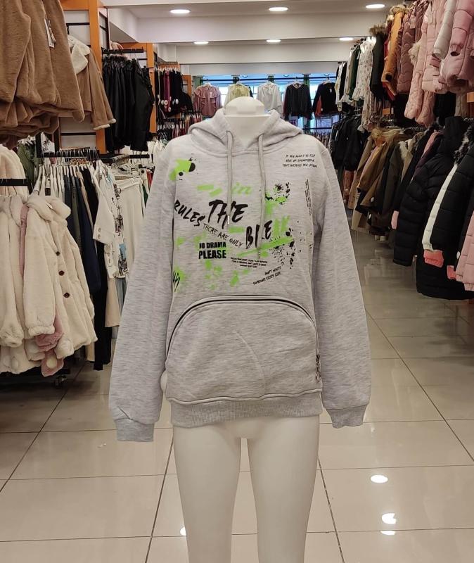 BONİBON’S Kids 3016 Kız Çocuk Kapşonlu Sweat