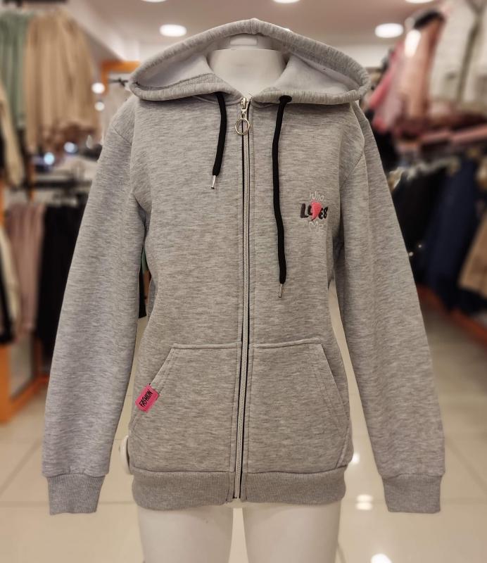 KBT Girls 5029-6029 Loves Kız Çocuk Kapşonlu Polar