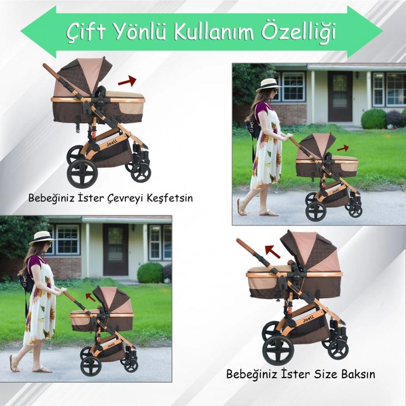 Joell Truva 1712 Travel Sistem Bebek Arabası