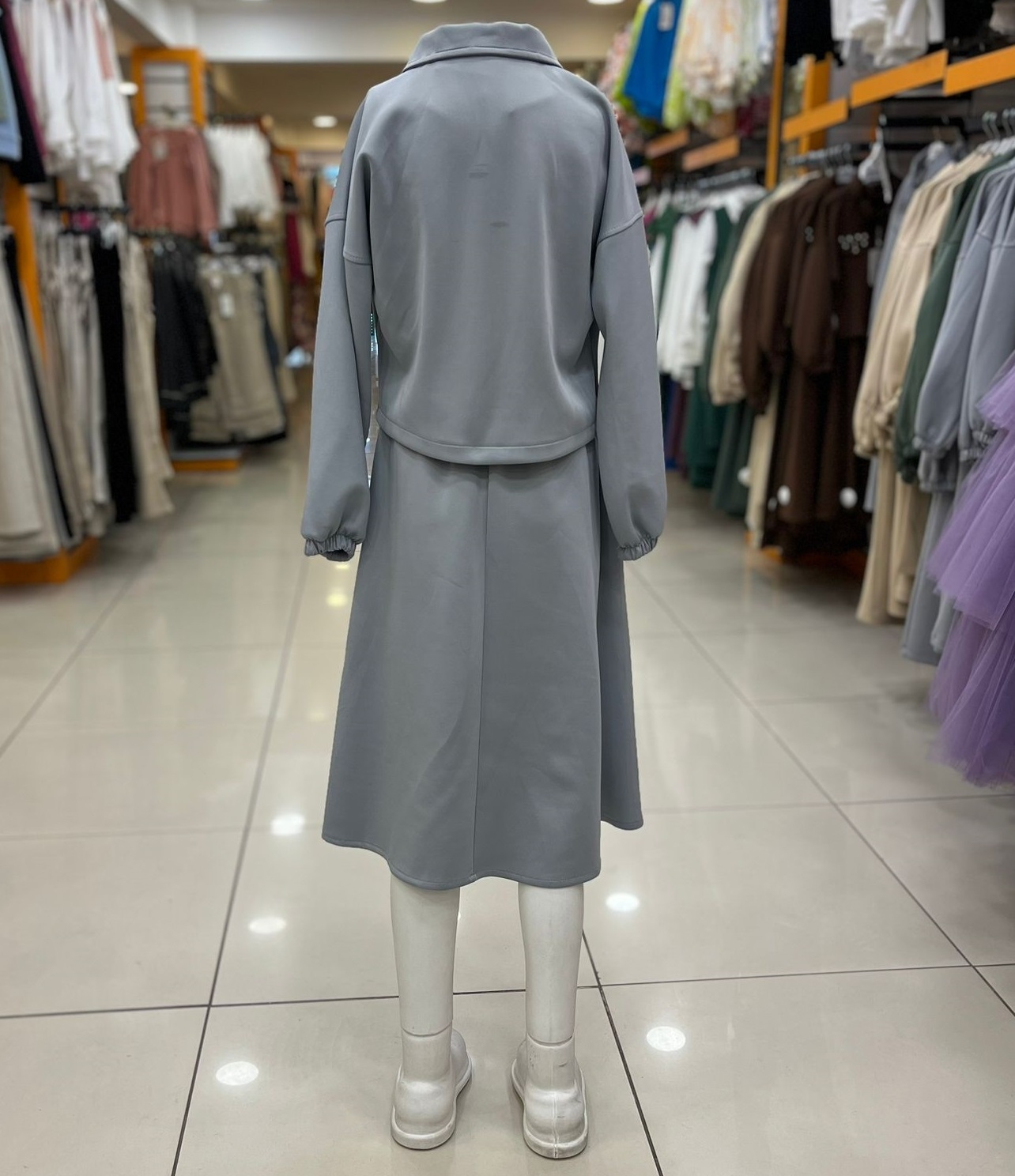 PRETTY Kids 2097 Kız Çocuk Elbiseli Hırkalı Takım