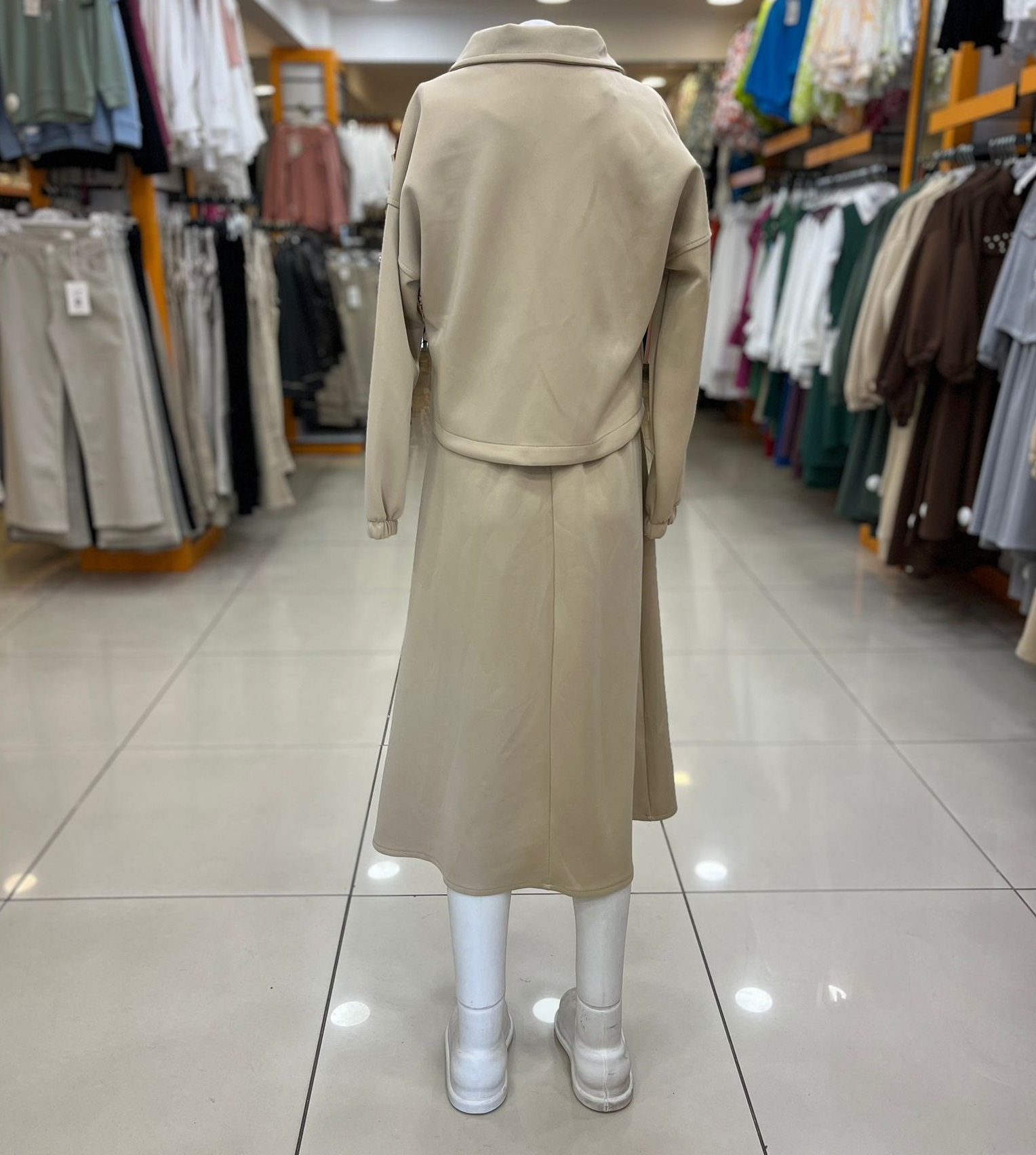 PRETTY Kids 2097 Kız Çocuk Elbiseli Hırkalı Takım
