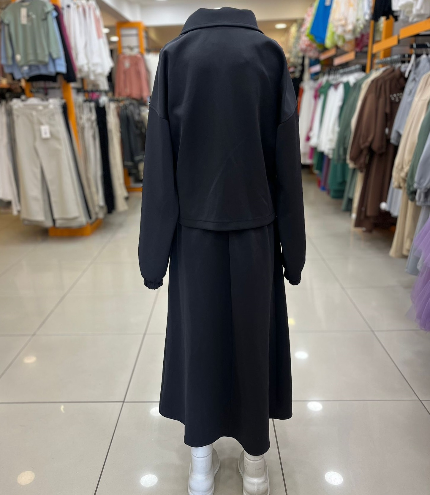 PRETTY Kids 2097 Kız Çocuk Elbiseli Hırkalı Takım