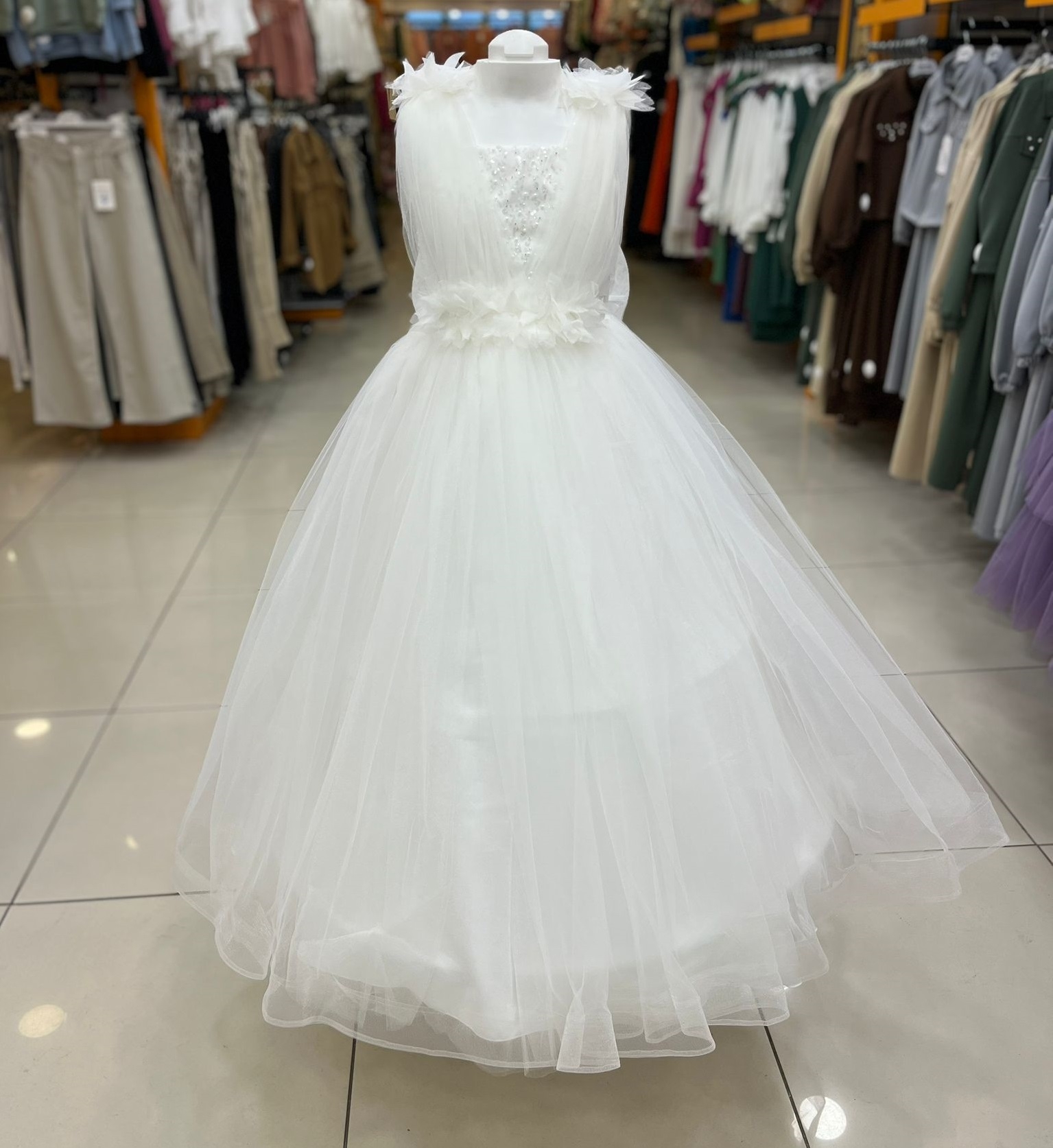 ONBUCO Kids 2241 Kız Çocuk Tarlatanlı Abiye