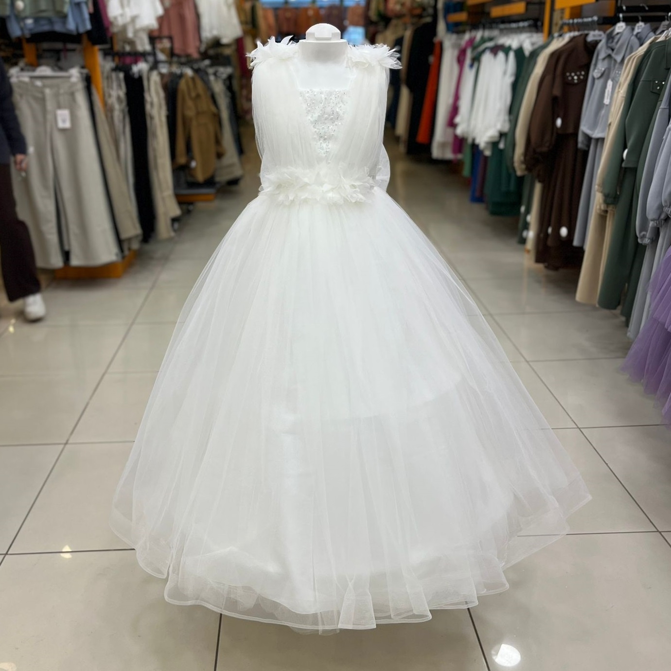 ONBUCO Kids 2241 Kız Çocuk Tarlatanlı Abiye