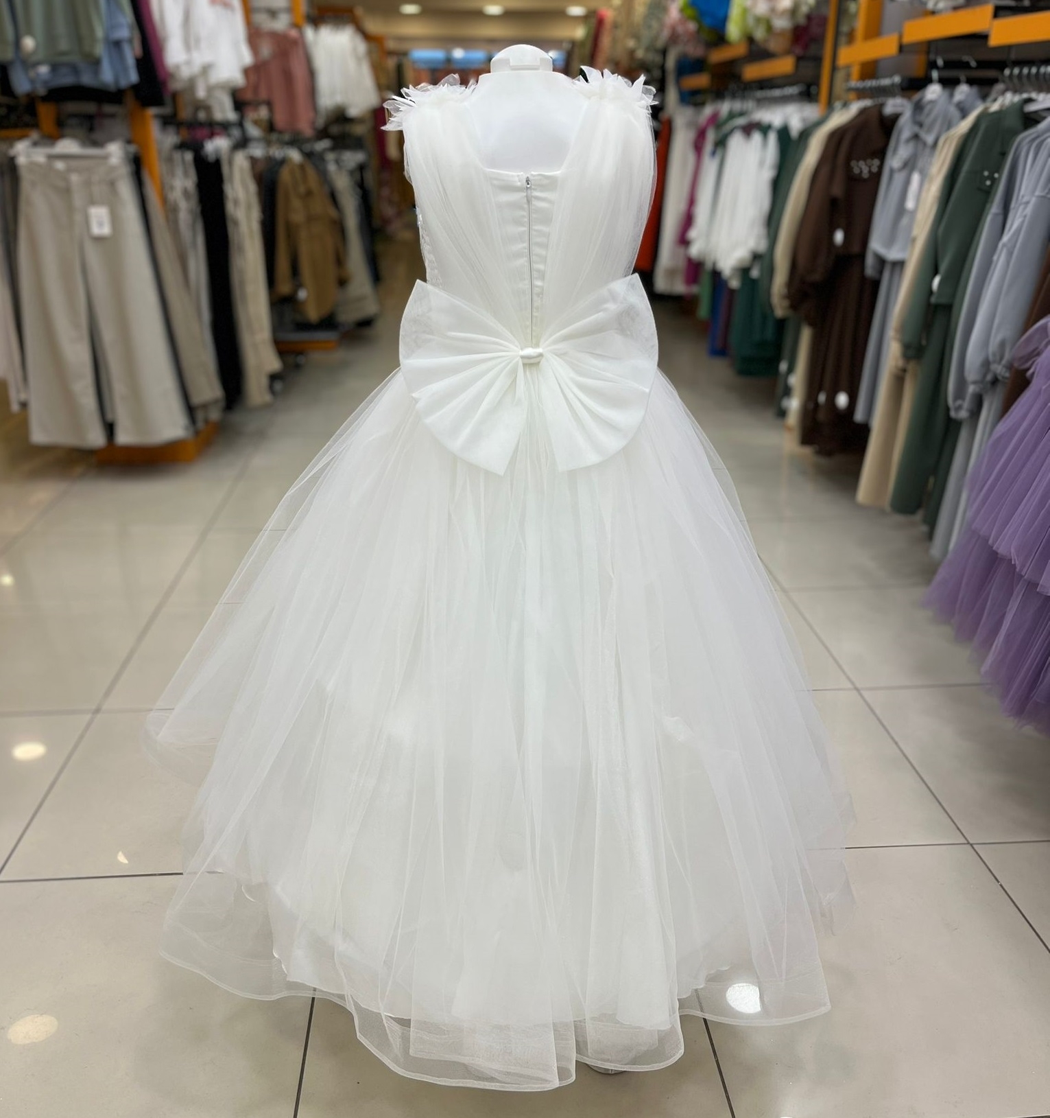 ONBUCO Kids 2241 Kız Çocuk Tarlatanlı Abiye