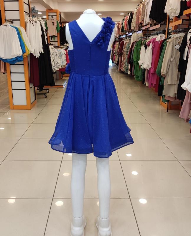 ONBUCO Kids 1536 Askısı Dantel Kız Çocuk Kısa Abiye