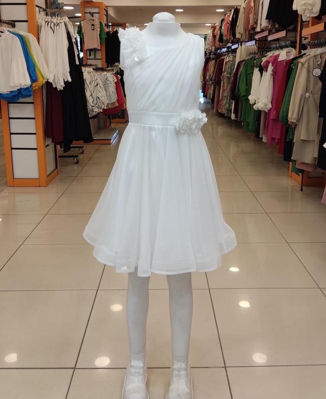 ONBUCO Kids 1536 Askısı Dantel Kız Çocuk Kısa Abiye