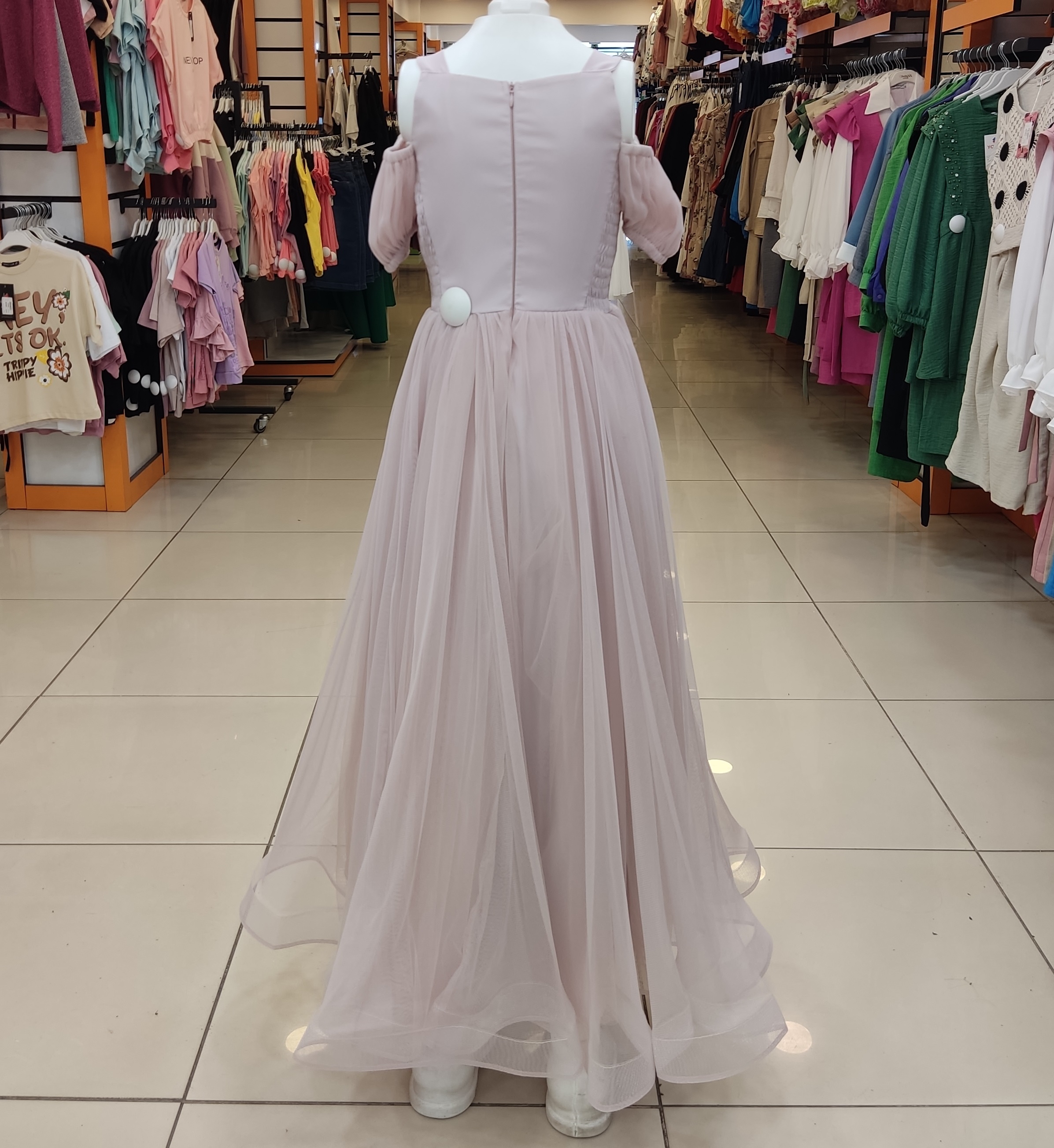 ONBUCO Kids 1568 Kız Çocuk Beli Güllü Çocuk Abiye