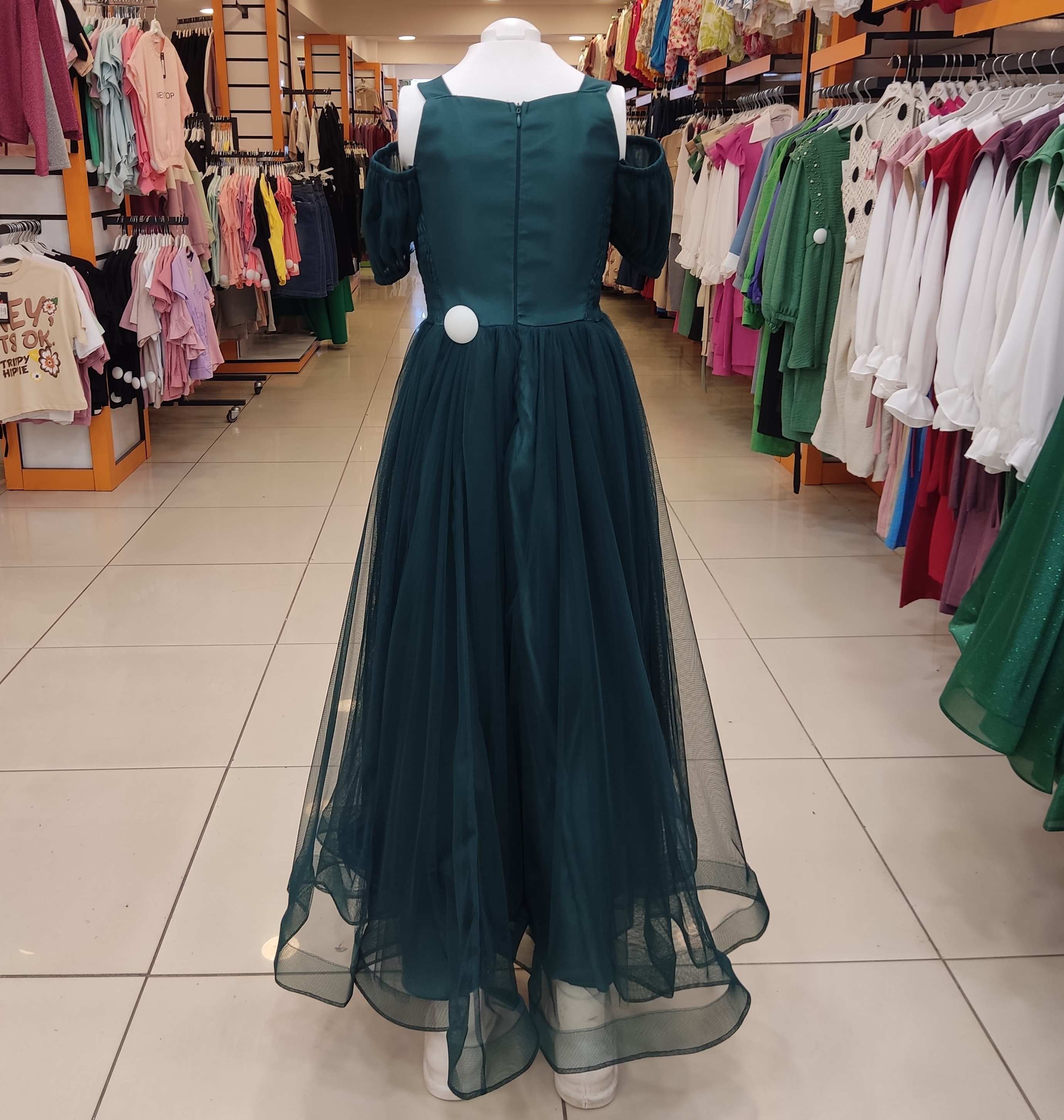 ONBUCO Kids 1568 Kız Çocuk Beli Güllü Çocuk Abiye