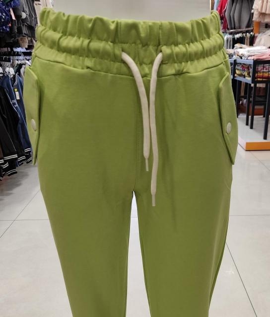 MIŞIL Kids KC2020 Cep Kapağı Çıtçıtlı Kız Çocuk Eşofman Alt