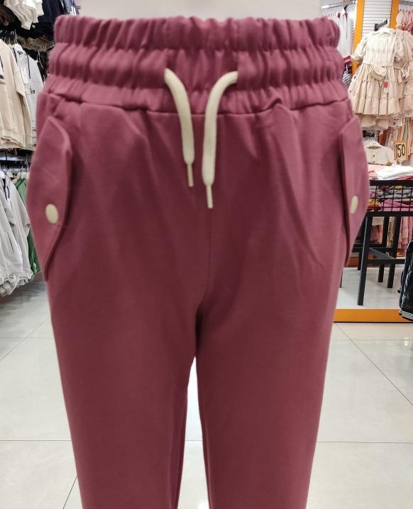 MIŞIL Kids KC2020 Cep Kapağı Çıtçıtlı Kız Çocuk Eşofman Alt